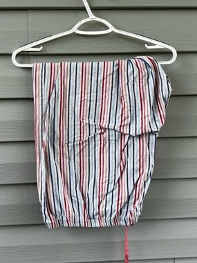 HUE Multicolor Striped Drawstring Pajama Pant